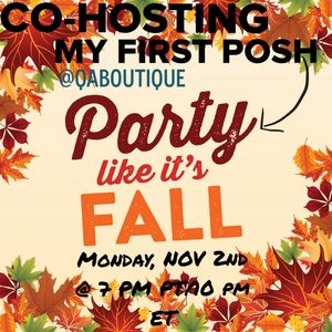 CO-HOSTING Autumn Season style PARTY TOMORROW 🍂🍁
